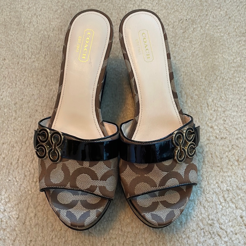 Coach Platform Shoes Size 8B